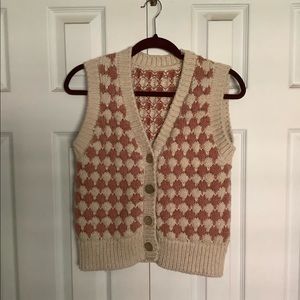 Vintage sweater vest